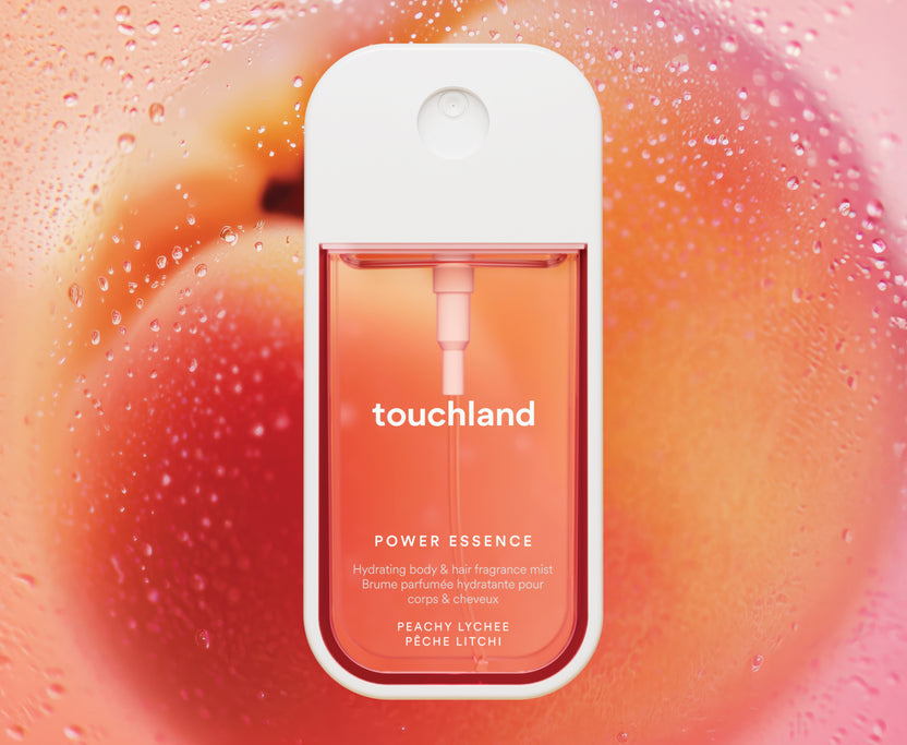 Touchland Peachy Lychee Power Essence Body & Hair Fragrance Mist