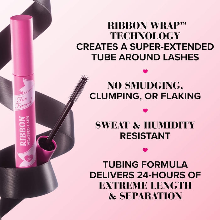 Too Faced Ribbon Wrapped Lash Extreme Length Tubing Mascara 0.27 oz/8 mL