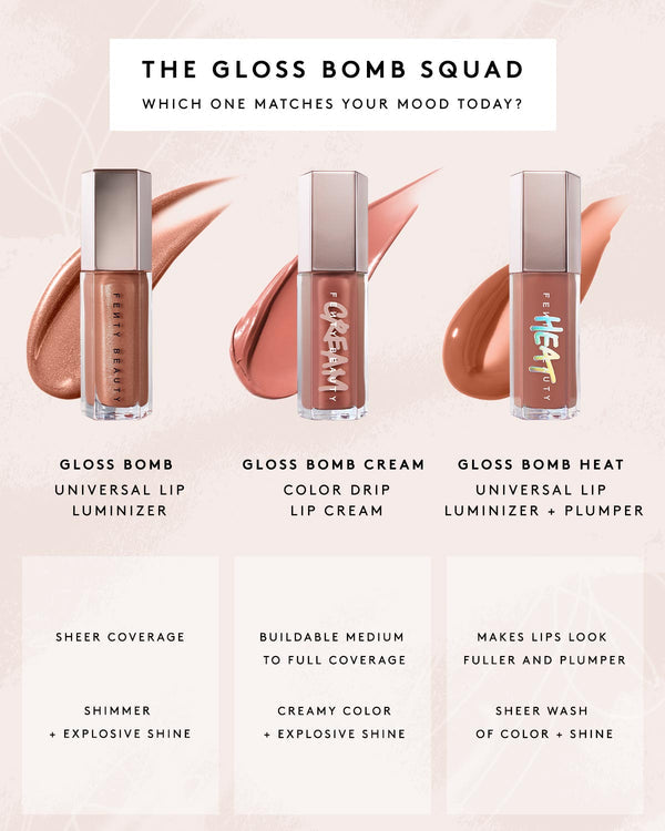 FENTY BEAUTY Glossy Posse VIII 3-Piece Lip Luminizer Set