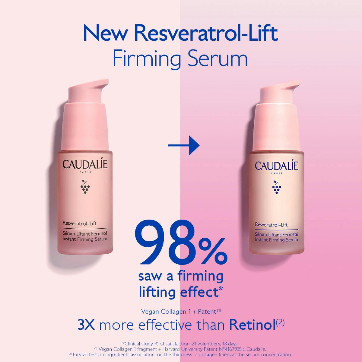 CAUDALIE Resveratrol-Lift Instant Firming Retinol Alternative Serum