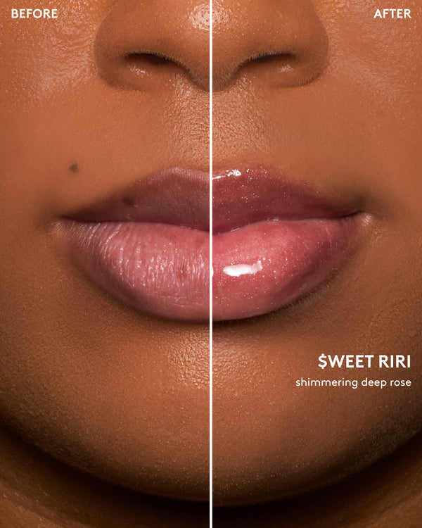 FENTY BEAUTY Gloss Bomb Swirl Twisted Lip Luminizer shade SWEET RIRI
