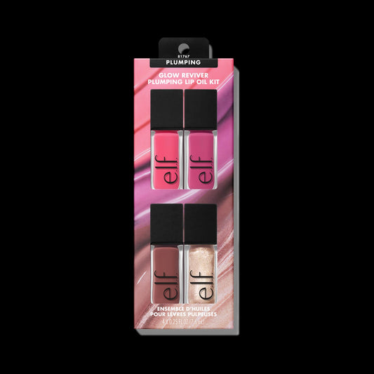 e.l.f Cosmetics Glow Reviver Plumping Lip Oil Kit