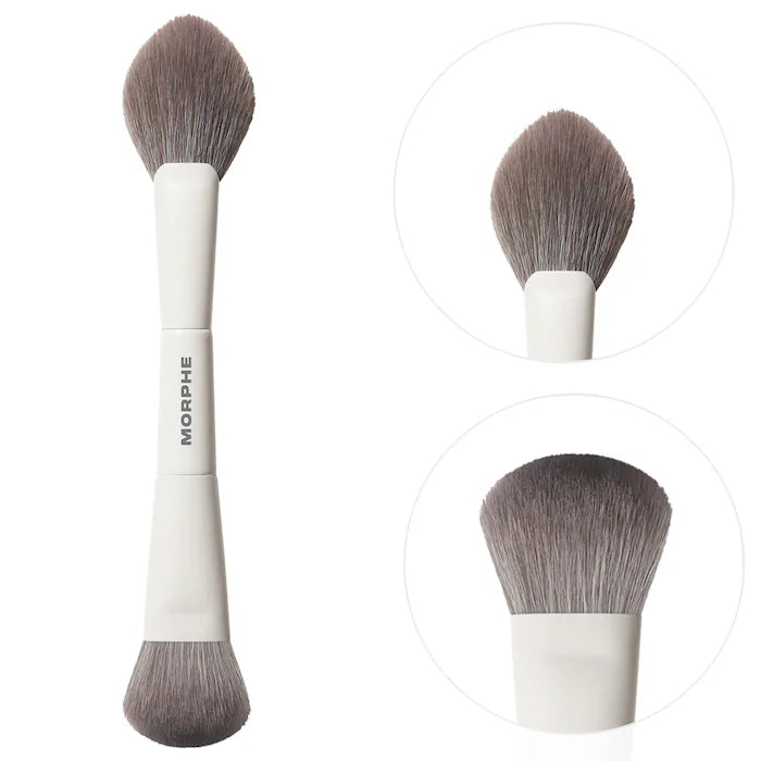 Morphe 
M200 Dual-Ended Cream & Powder Blush Brush