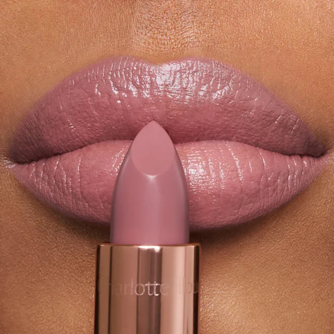 Charlotte Tilbury K.I.S.S.I.N.G Satin Shine Lipstick Shade-Pillow Talk Fair