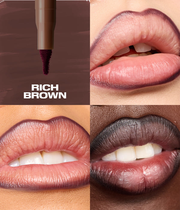 HUDA BEAUTY KISS ME LIP DUO SET – RICH GOJI