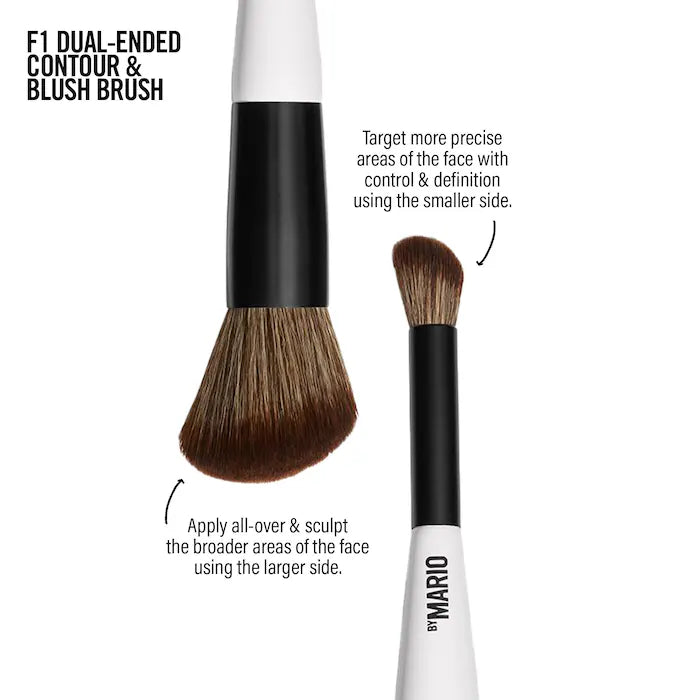 MAKEUP BY MARIO 
F1 Dual-Ended Contour and Blush Brush