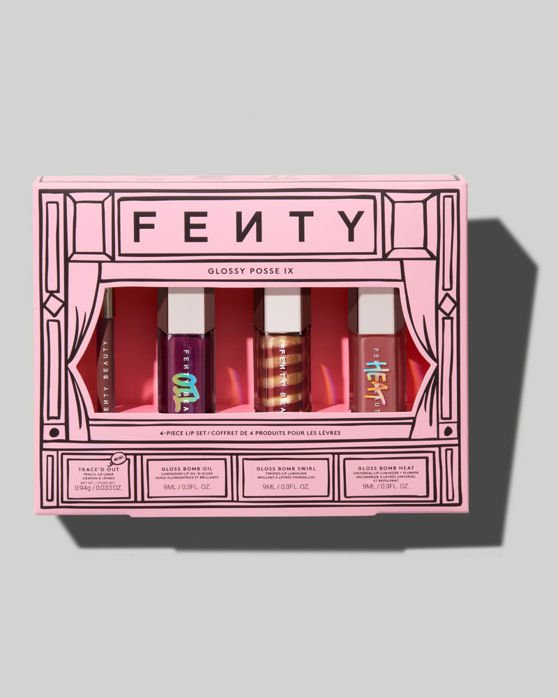 FENTY BEAUTY Glossy Posse IX 4-Piece Lip Set