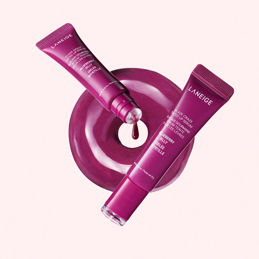 LANEIGE Glaze Craze Tinted Lip Serum Visibly Plump & High Shine
