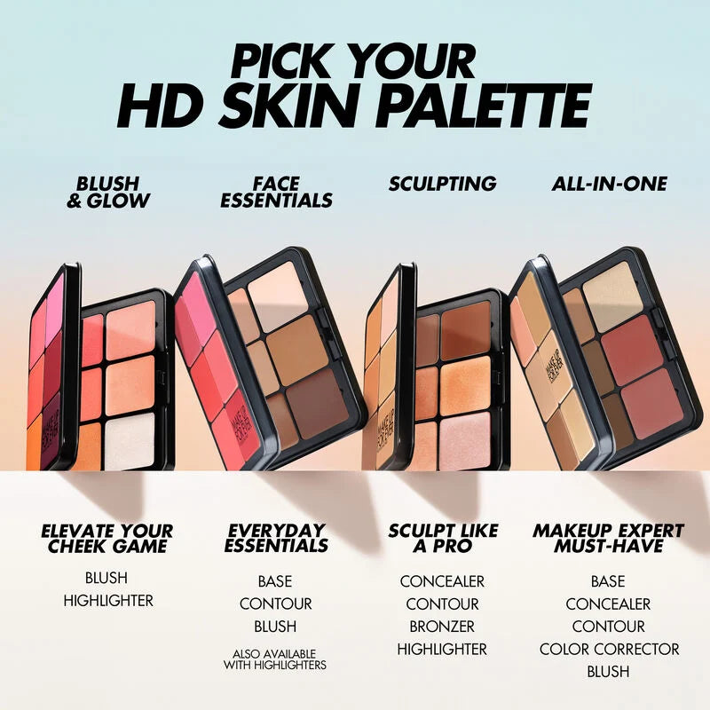 MAKEUP FOREVER HD SKIN SCULPTING PALETTE
Face sculpt palette: contour, blush & highlight
