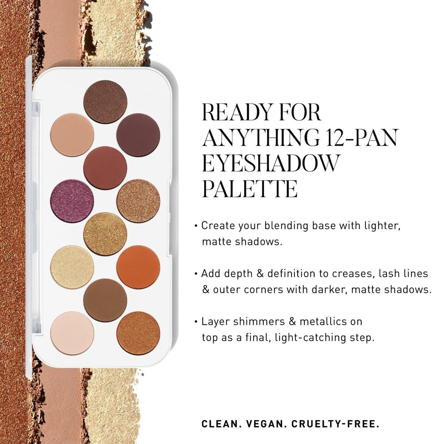 MORPHE 2 Ready For Anything 12-Pan Eyeshadow Palette