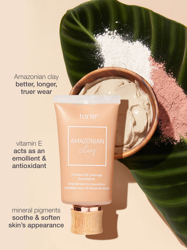 TARTE Amazonian clay 16-hour full coverage foundation 30ml