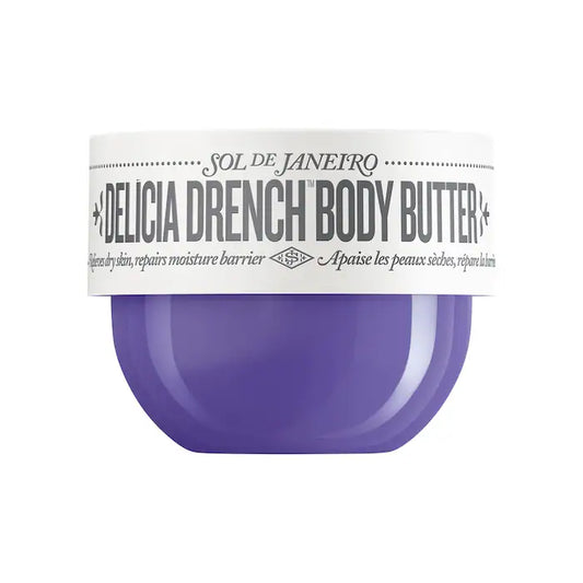 Sol de Janeiro 
Mini Delícia Drench™ Deeply Moisturizing Body Butter for Dry Skin 75ml