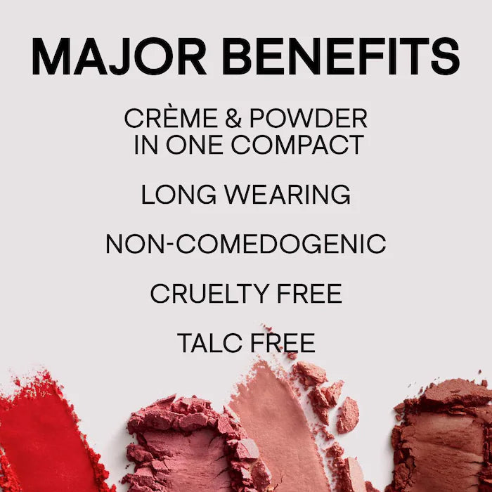 PATRICK TA 
Major Headlines Double-Take Crème & Powder Blush Duo