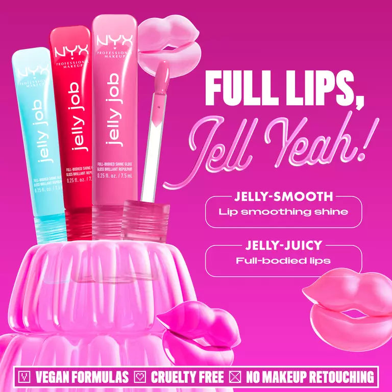 NYX PROFESSIONAL you Jelly Job Full-Bodied High Shine Gloss