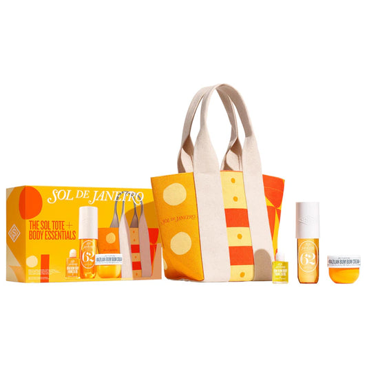 Sol de Janeiro 
Limited Edition Sol Tote + Body Essentials Set