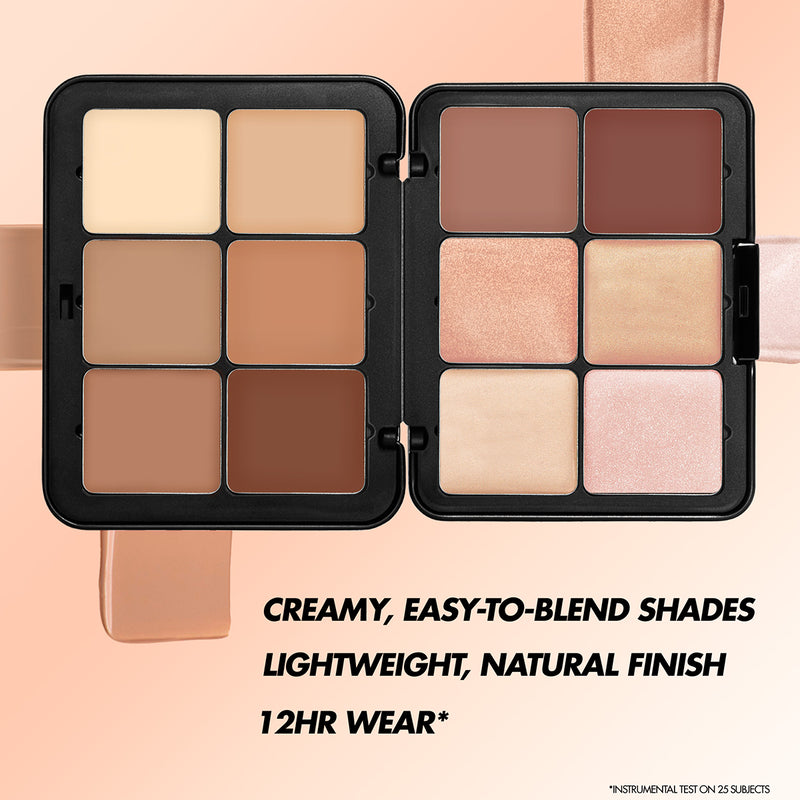 MAKEUP FOREVER HD SKIN SCULPTING PALETTE
Face sculpt palette: contour, blush & highlight