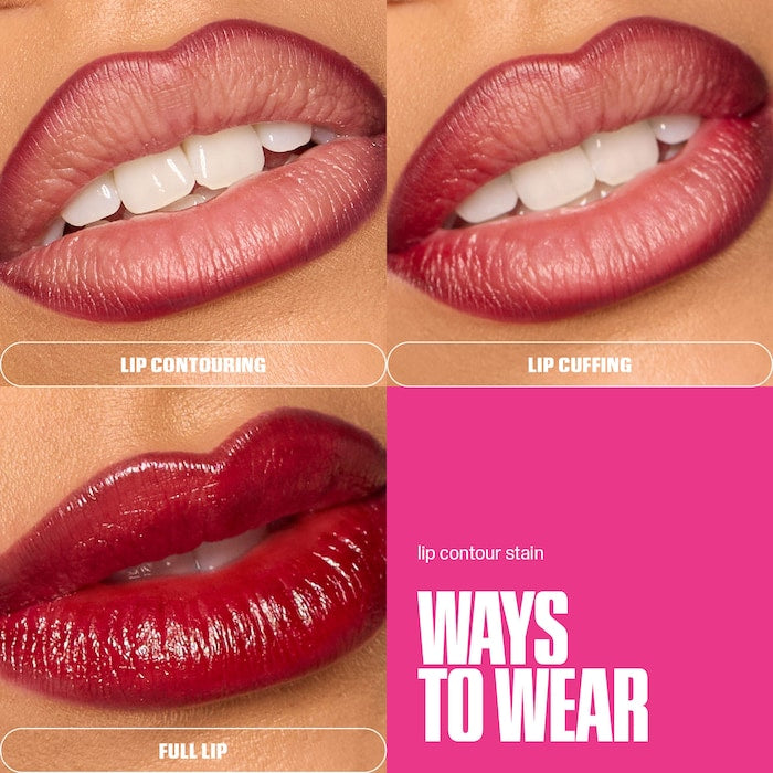 HUDA BEAUTY 
Lip Contour Lip Stain for 12-Hour Wear New Collection