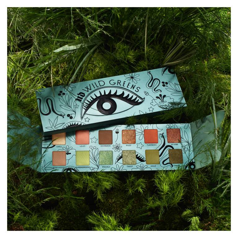 Urban Decay Wild Greens Eyeshadow Palette