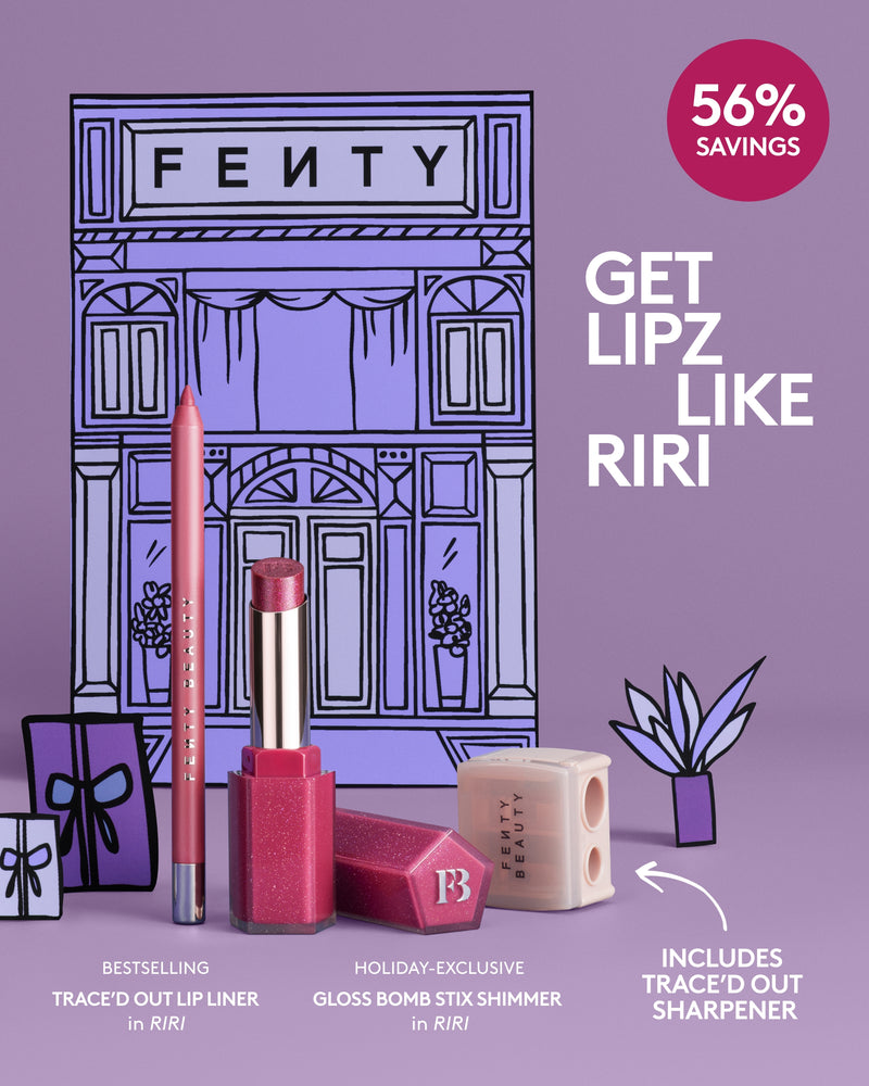 FENTY BEAUTY Lipz Like Riri 2-Piece Lip Set + Sharpener