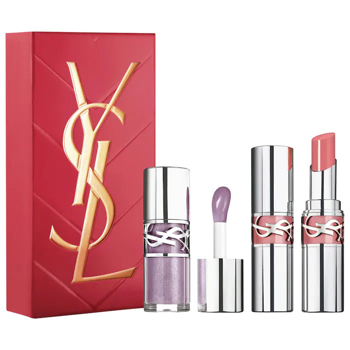 Yves Saint Laurent 
YSL Loveshine Lip Oil Stick & Plumping Gloss Duo Gift Set