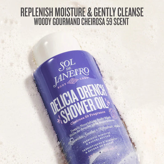 Sol de Janeiro 
Delícia Drench™ Moisturizing Shower Oil for Dry Skin 385ml