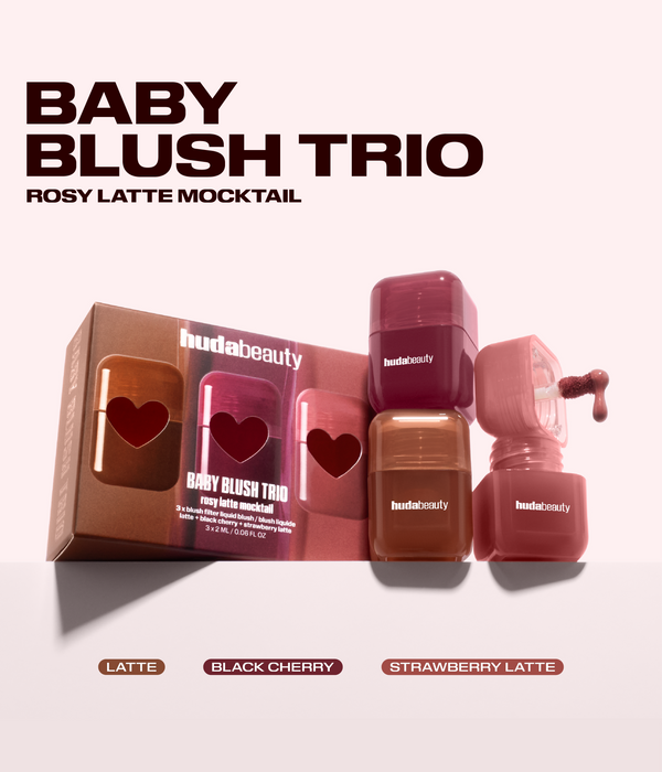 HUDA BEAUTY BABY BLUSH MOCKTAIL TRIO
