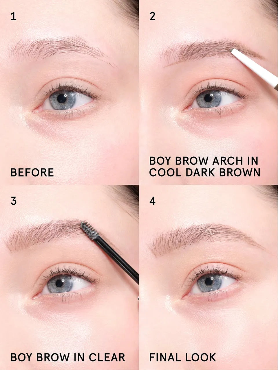 Glossier Clear Transparent Boy Brow Mini 3.8g (no box)