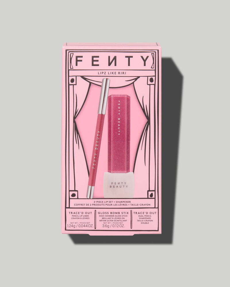 FENTY BEAUTY Lipz Like Riri 2-Piece Lip Set + Sharpener