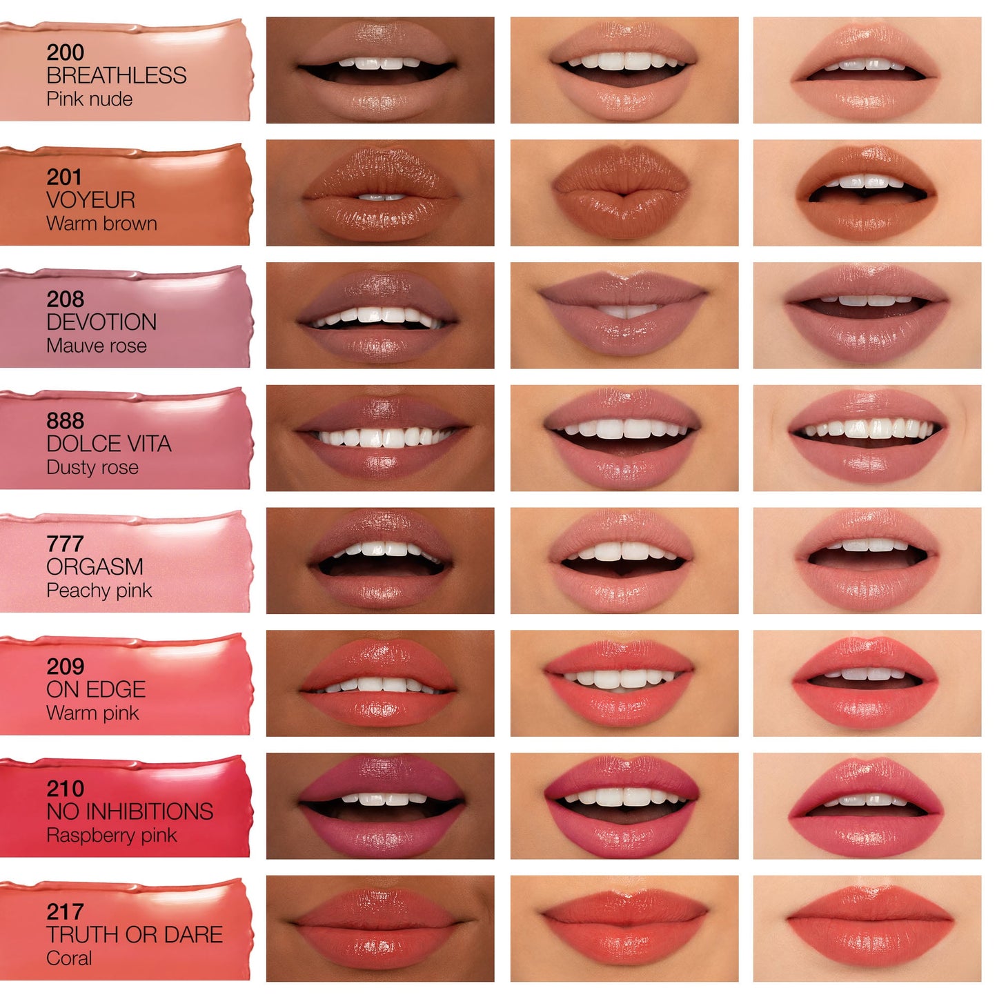 NARS Afterglow Sensual Shine Lipstick - High Gear