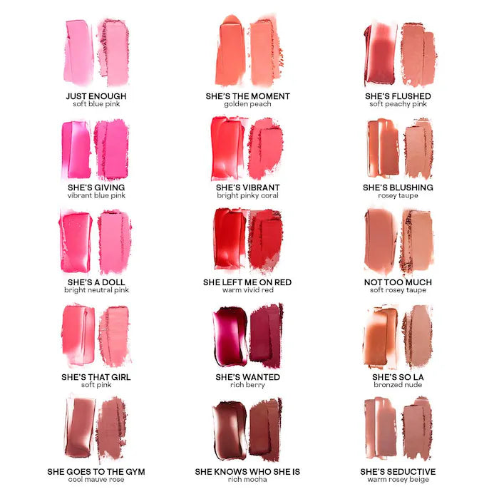 PATRICK TA 
Major Headlines Double-Take Crème & Powder Blush Duo