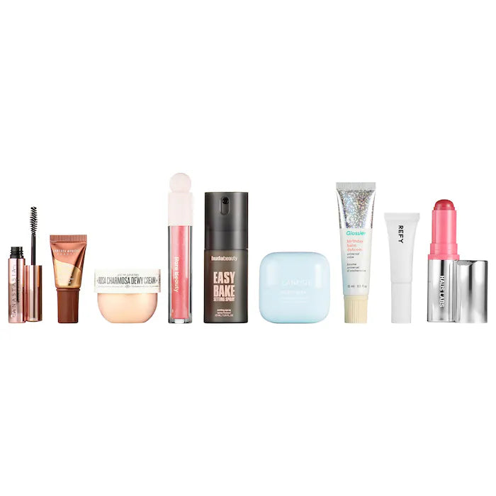 Sephora Favorites Vacay All Day Makeup and Skincare Value Set (9 pieces)