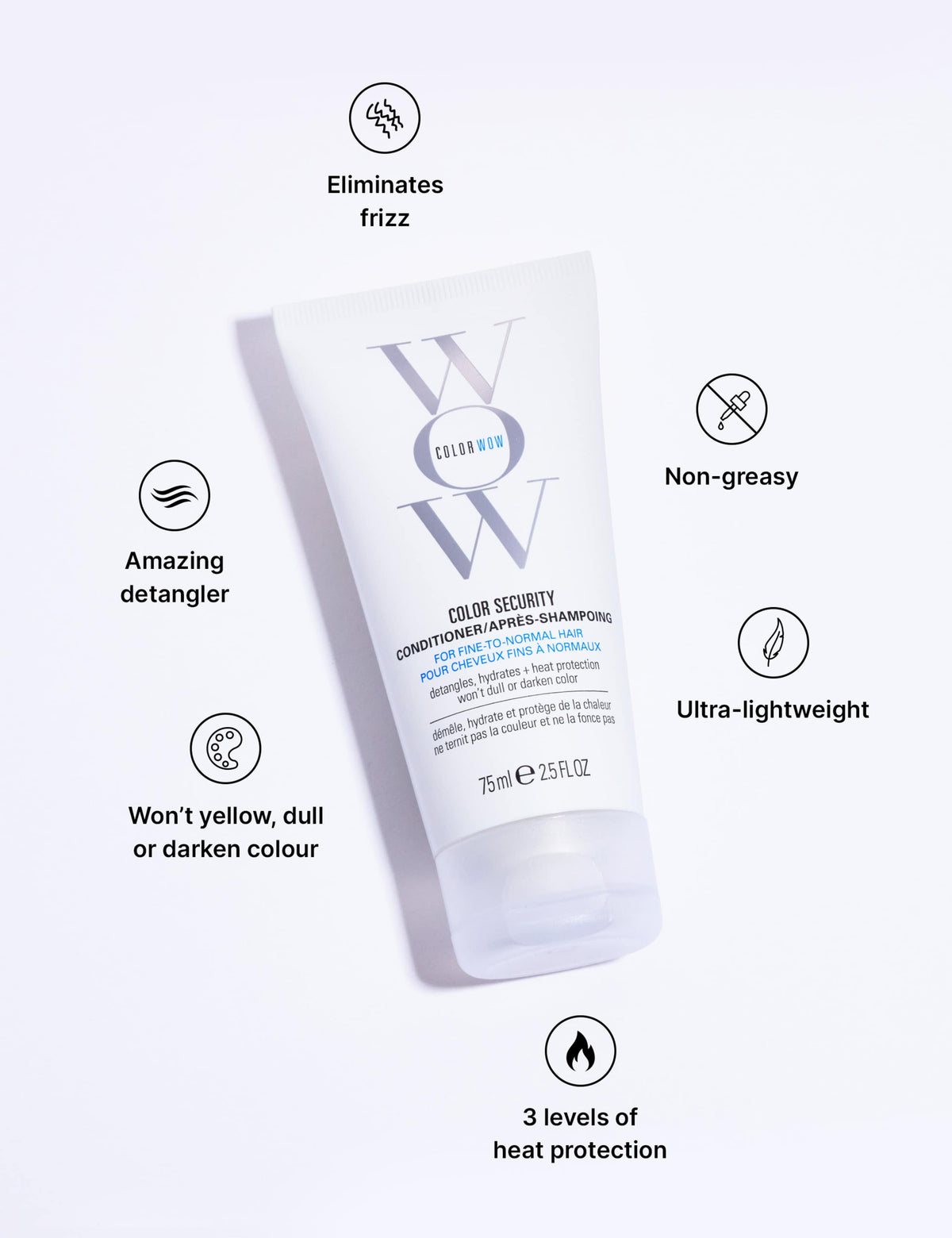 Color Wow Travel Color Security Conditioner Fine to Normal Hair 75ml